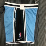 NBA Memphis Grizzlies 2022 training shorts bleu noir